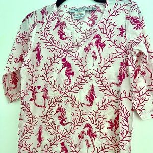 Gretchen Scott Designs Girls Cotton Tunic Dress 10/12